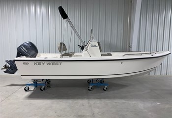 2023 Key West 1720 White Boat